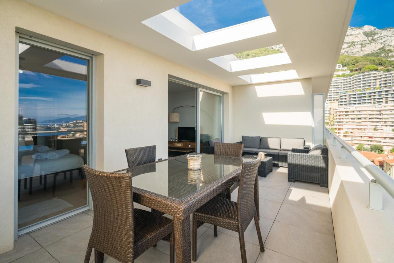 5Mn Monaco - Terrasse Vue Mer - Parking - Be Босолей Екстер'єр фото