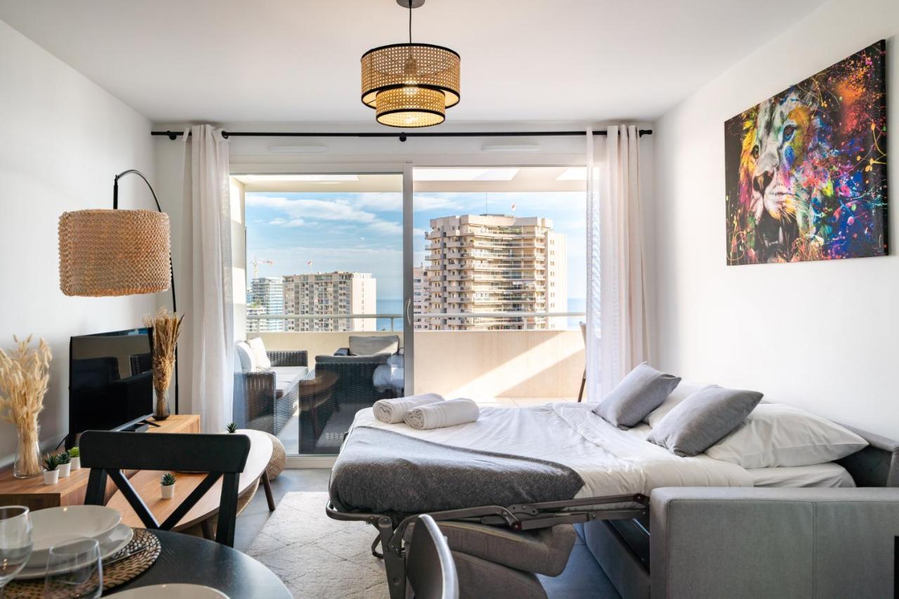 5Mn Monaco - Terrasse Vue Mer - Parking - Be Босолей Екстер'єр фото